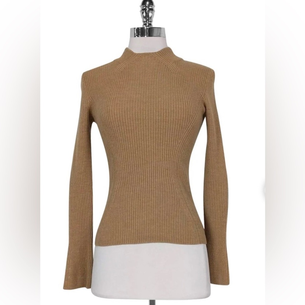 Tory Burch - Tan Merino Wool Sweater size small